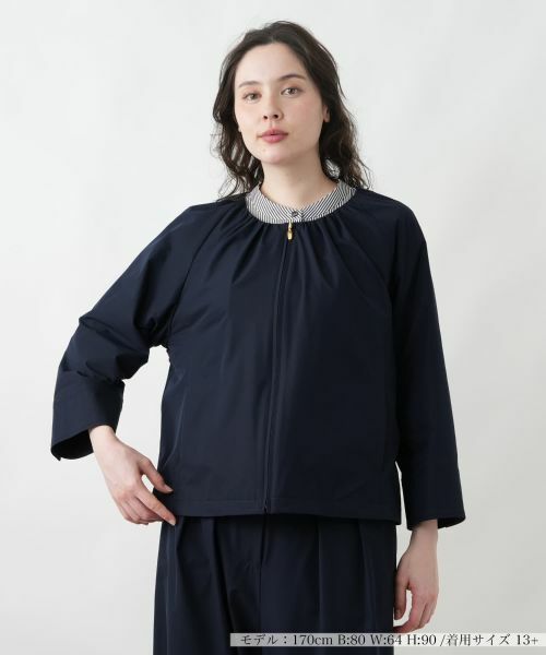 Leilian PLUS HOUSE / レリアンプラスハウス その他アウター | 【はっ水】ブルゾン【Leilian WHITE LABEL】 | 詳細9