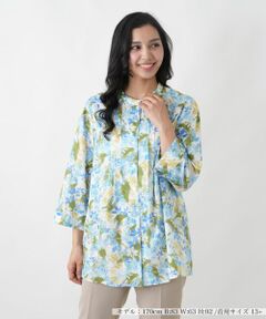 Leilian PLUS HOUSE / レリアンプラスハウス シャツ・ブラウス | ブラウス【プラス企画】