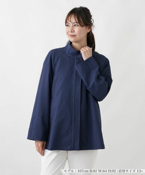 Leilian PLUS HOUSE / レリアンプラスハウス テーラードジャケット | ジャケット（ネイビー系）