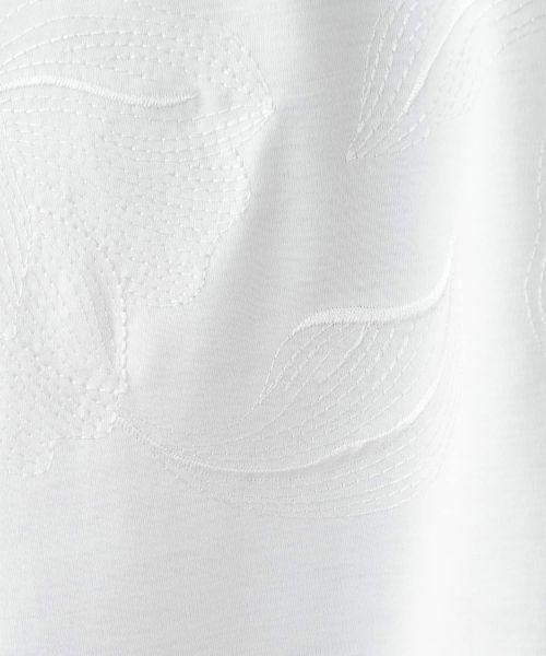 Leilian PLUS HOUSE / レリアンプラスハウス Tシャツ | 花柄カットソー【ROCHAS Premiere】 | 詳細13