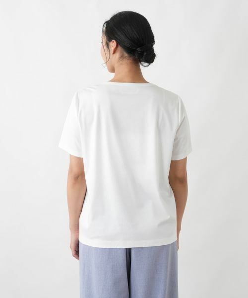 Leilian PLUS HOUSE / レリアンプラスハウス Tシャツ | 花柄カットソー【ROCHAS Premiere】 | 詳細9