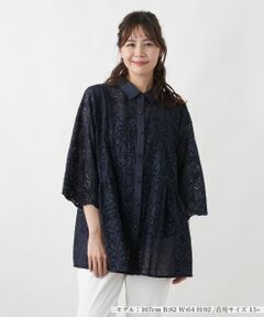 Leilian PLUS HOUSE / レリアンプラスハウス シャツ・ブラウス | ブラウス