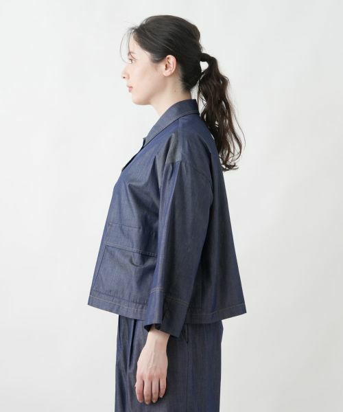 Leilian PLUS HOUSE / レリアンプラスハウス シャツ・ブラウス | ワイドスリーブジャケット風ブラウス | 詳細10