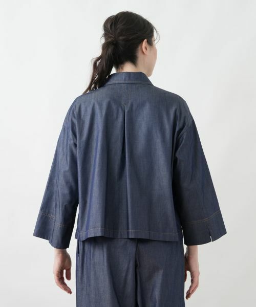 Leilian PLUS HOUSE / レリアンプラスハウス シャツ・ブラウス | ワイドスリーブジャケット風ブラウス | 詳細11