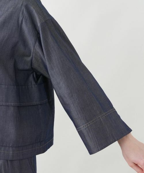 Leilian PLUS HOUSE / レリアンプラスハウス シャツ・ブラウス | ワイドスリーブジャケット風ブラウス | 詳細14