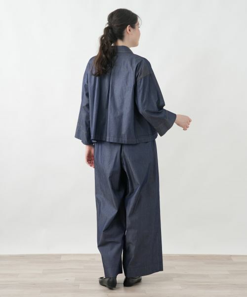 Leilian PLUS HOUSE / レリアンプラスハウス シャツ・ブラウス | ワイドスリーブジャケット風ブラウス | 詳細8