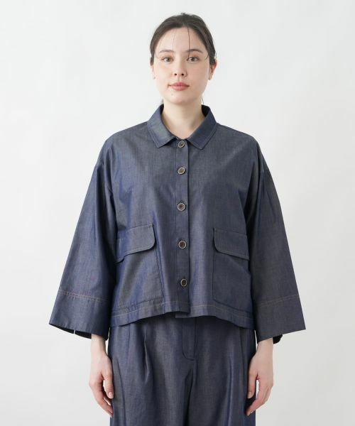 Leilian PLUS HOUSE / レリアンプラスハウス シャツ・ブラウス | ワイドスリーブジャケット風ブラウス | 詳細9