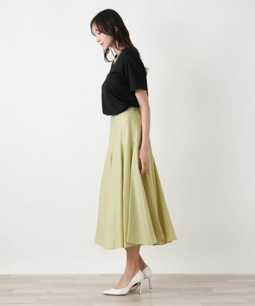Leilian PLUS HOUSE / レリアンプラスハウス ミニ・ひざ丈スカート | フレアスカート | 詳細5