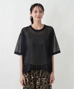 Leilian PLUS HOUSE / レリアンプラスハウス Tシャツ | プルオーバー【プラス企画】