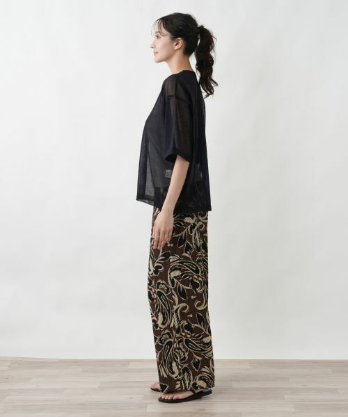 Leilian PLUS HOUSE / レリアンプラスハウス Tシャツ | プルオーバー【プラス企画】 | 詳細2