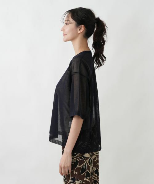 Leilian PLUS HOUSE / レリアンプラスハウス Tシャツ | プルオーバー【プラス企画】 | 詳細5