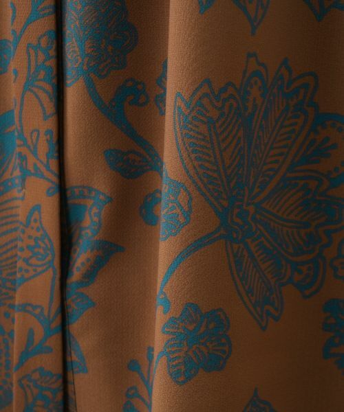 Leilian PLUS HOUSE / レリアンプラスハウス シャツ・ブラウス | ボタニカルプリントギャザーブラウス【プラス企画】 | 詳細13