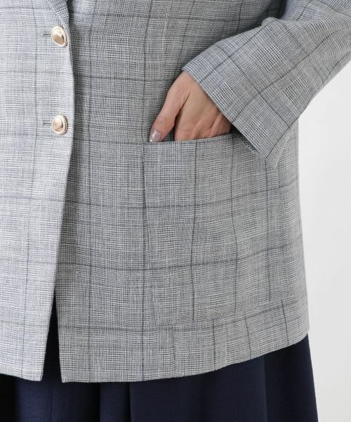 Leilian PLUS HOUSE / レリアンプラスハウス テーラードジャケット | ブレザー【ROCHAS Premiere】 | 詳細11