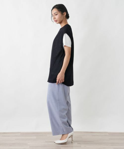 Leilian PLUS HOUSE / レリアンプラスハウス テーラードジャケット | ベスト【ROCHAS Premiere】 | 詳細2