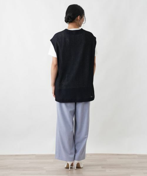 Leilian PLUS HOUSE / レリアンプラスハウス テーラードジャケット | ベスト【ROCHAS Premiere】 | 詳細3