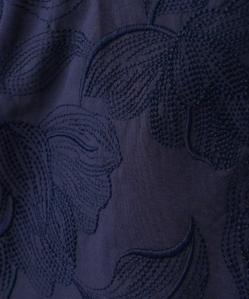 Leilian PLUS HOUSE / レリアンプラスハウス テーラードジャケット | 刺繍ノーカラージャケット【ROCHAS Premiere】 | 詳細15