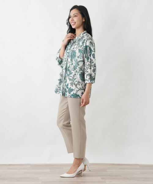 Leilian PLUS HOUSE / レリアンプラスハウス シャツ・ブラウス | 羽織ブラウス【ROCHAS Premiere】 | 詳細2