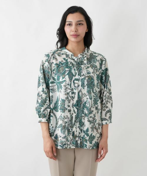 Leilian PLUS HOUSE / レリアンプラスハウス シャツ・ブラウス | 羽織ブラウス【ROCHAS Premiere】 | 詳細4