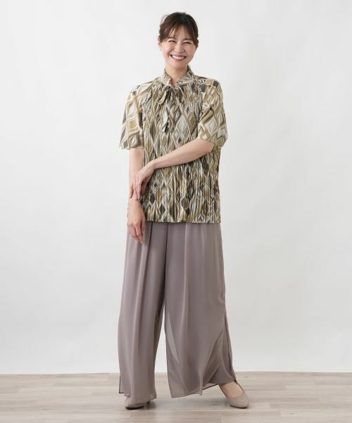 Leilian PLUS HOUSE / レリアンプラスハウス シャツ・ブラウス | ブラウス【ROCHAS Premiere】 | 詳細1