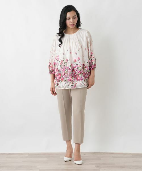 Leilian PLUS HOUSE / レリアンプラスハウス シャツ・ブラウス | ブラウス【ROCHAS Premiere】 | 詳細1