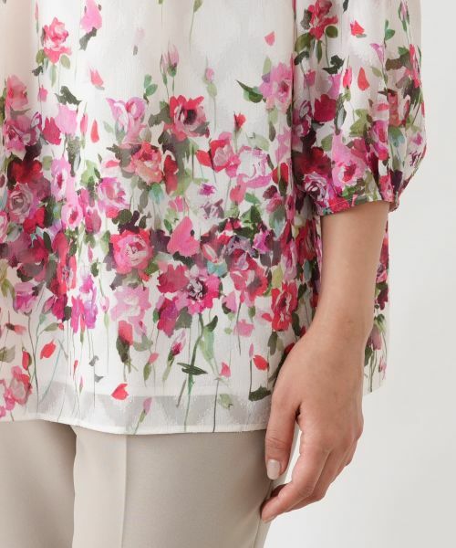 Leilian PLUS HOUSE / レリアンプラスハウス シャツ・ブラウス | ブラウス【ROCHAS Premiere】 | 詳細10