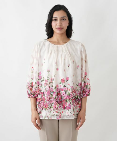 Leilian PLUS HOUSE / レリアンプラスハウス シャツ・ブラウス | ブラウス【ROCHAS Premiere】 | 詳細4