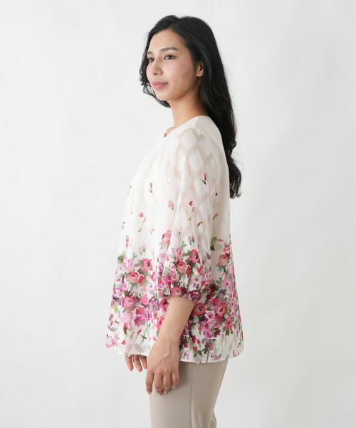 Leilian PLUS HOUSE / レリアンプラスハウス シャツ・ブラウス | ブラウス【ROCHAS Premiere】 | 詳細5