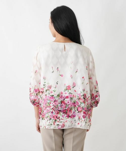 Leilian PLUS HOUSE / レリアンプラスハウス シャツ・ブラウス | ブラウス【ROCHAS Premiere】 | 詳細6