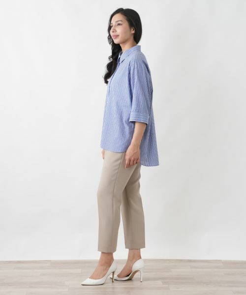 Leilian PLUS HOUSE / レリアンプラスハウス シャツ・ブラウス | 羽織ブラウス【ROCHAS Premiere】 | 詳細2