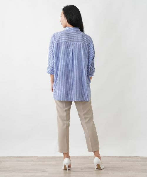 Leilian PLUS HOUSE / レリアンプラスハウス シャツ・ブラウス | 羽織ブラウス【ROCHAS Premiere】 | 詳細3