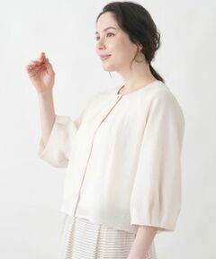 Leilian PLUS HOUSE / レリアンプラスハウス シャツ・ブラウス | 羽織ブラウス