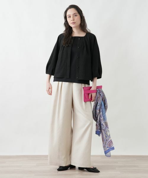 Leilian PLUS HOUSE / レリアンプラスハウス シャツ・ブラウス | 羽織ブラウス | 詳細4