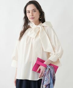 Leilian PLUS HOUSE / レリアンプラスハウス シャツ・ブラウス | ブラウス【Leilian WHITE LABEL】