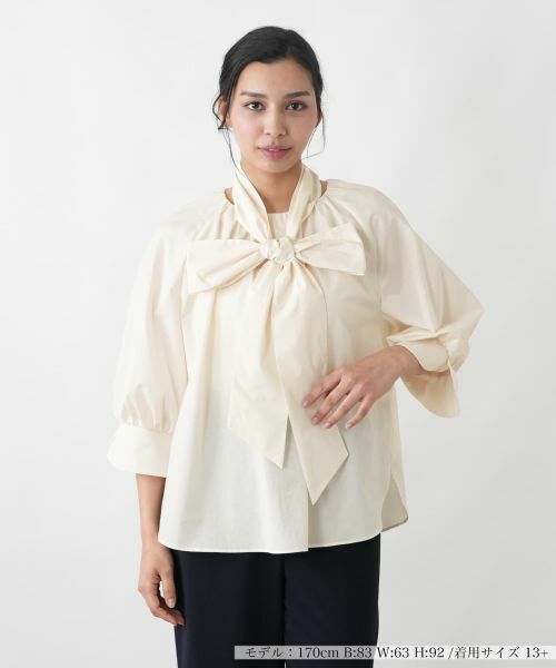 Leilian PLUS HOUSE / レリアンプラスハウス シャツ・ブラウス | ブラウス【Leilian WHITE LABEL】 | 詳細12