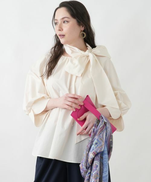 Leilian PLUS HOUSE / レリアンプラスハウス シャツ・ブラウス | ブラウス【Leilian WHITE LABEL】 | 詳細9