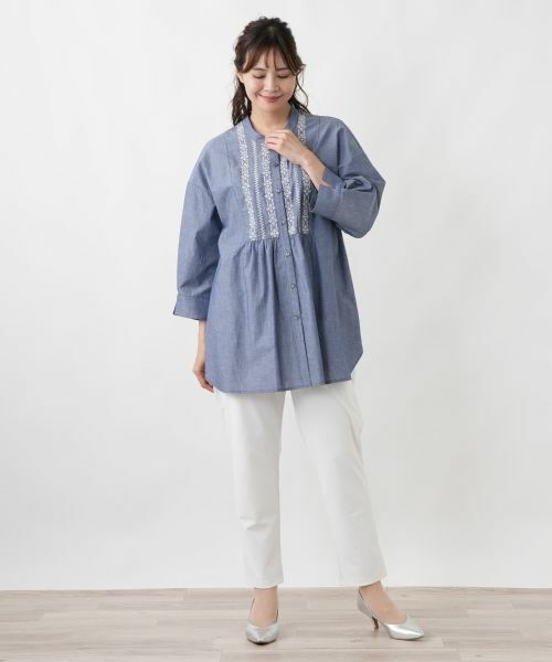 Leilian PLUS HOUSE / レリアンプラスハウス シャツ・ブラウス | ブラウス | 詳細1