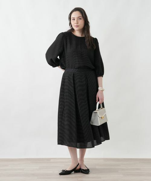 Leilian PLUS HOUSE / レリアンプラスハウス ミニ・ひざ丈スカート | スカート | 詳細2