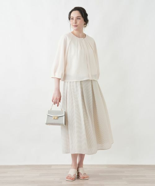 Leilian PLUS HOUSE / レリアンプラスハウス ミニ・ひざ丈スカート | スカート | 詳細9
