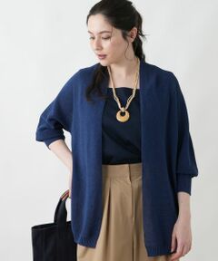 Leilian PLUS HOUSE / レリアンプラスハウス カーディガン・ボレロ | オープンフロントカーディガン