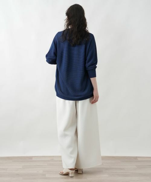 Leilian PLUS HOUSE / レリアンプラスハウス カーディガン・ボレロ | オープンフロントカーディガン | 詳細11