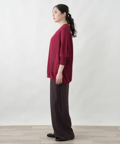 Leilian PLUS HOUSE / レリアンプラスハウス カーディガン・ボレロ | オープンフロントカーディガン | 詳細2