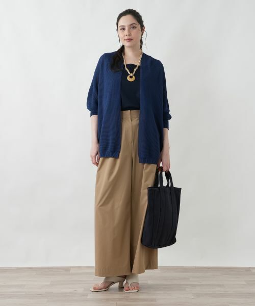 Leilian PLUS HOUSE / レリアンプラスハウス カーディガン・ボレロ | オープンフロントカーディガン | 詳細6