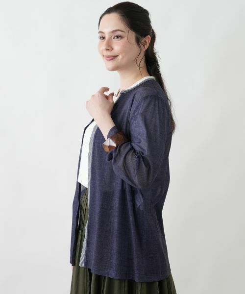 Leilian PLUS HOUSE / レリアンプラスハウス シャツ・ブラウス | 羽織ブラウス | 詳細2
