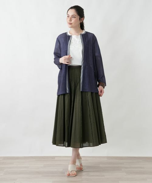 Leilian PLUS HOUSE / レリアンプラスハウス シャツ・ブラウス | 羽織ブラウス | 詳細4