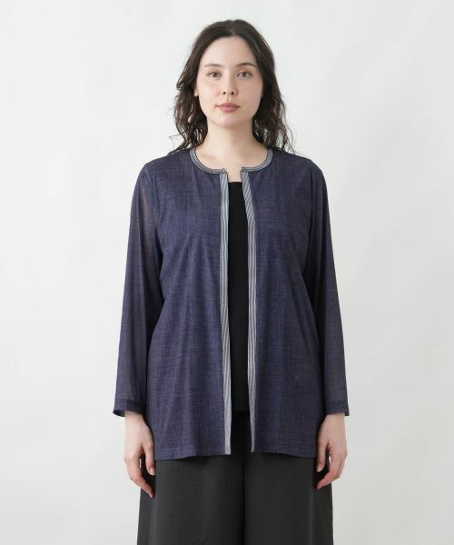 Leilian PLUS HOUSE / レリアンプラスハウス シャツ・ブラウス | 羽織ブラウス | 詳細8