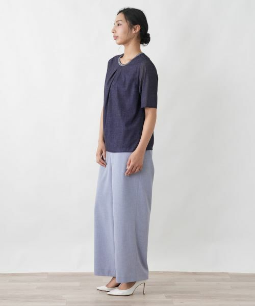 Leilian PLUS HOUSE / レリアンプラスハウス カットソー | パワーネットカットソー | 詳細2