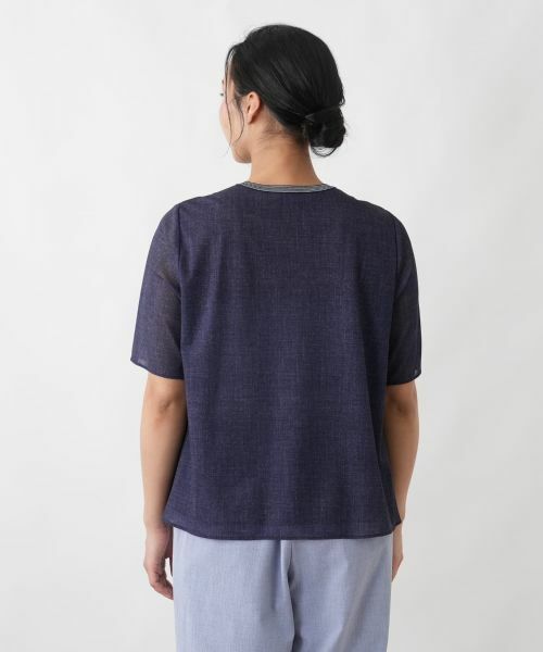 Leilian PLUS HOUSE / レリアンプラスハウス カットソー | パワーネットカットソー | 詳細6