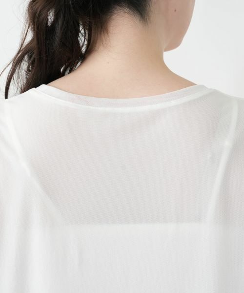 Leilian PLUS HOUSE / レリアンプラスハウス カットソー | 袖口ラッフルシアープルオーバー | 詳細15