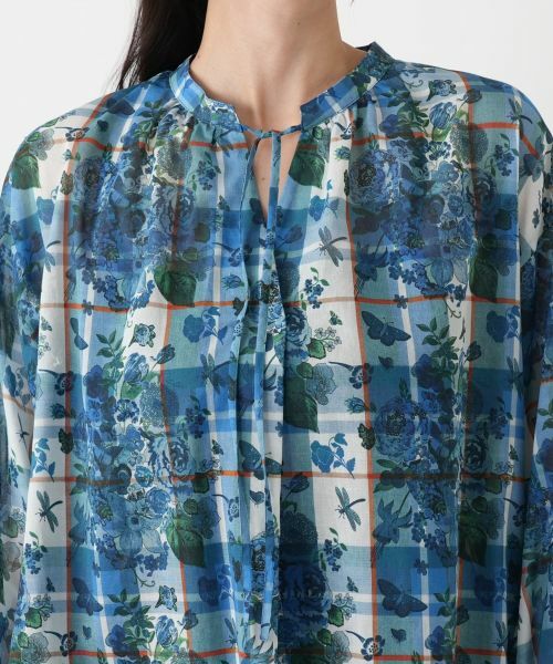 Leilian PLUS HOUSE / レリアンプラスハウス シャツ・ブラウス | フラワープリントブラウス | 詳細13