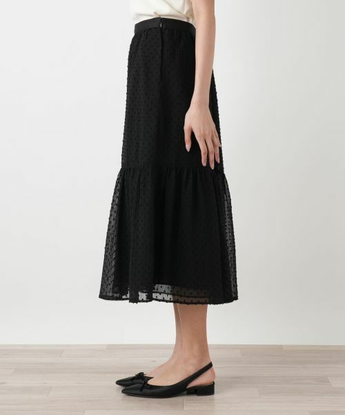 Leilian PLUS HOUSE / レリアンプラスハウス ミニ・ひざ丈スカート | フレアスカート【BOURGE】 | 詳細6